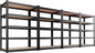 Set of 4 Garage Shelving-2050 lbs 5 Tier Storage Shelves,Adjustable Heavy Duty Metal Shelving Unit and Storage Large Rack,Utility Steel Shelf for Warehouse Industrial Pantry Basement 71"x46"x18"