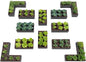A ANLEOLIFE Set of 12 18 Inch Tall Raised Garden Beds Kit, Rectangular & L-Shaped Combo Metal Planters – Ideal for Backyard DIY Creative Layouts, Quartz Grey