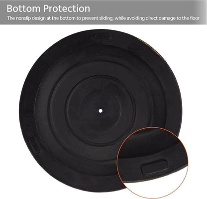 Yaheetech 22 lbs Heavy Duty Outdoor Umbrella Base 18" Round Patio All-Weather Umbrella Stand Market Umbrella Base for Garden & Lawn, Bronze