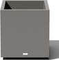 Veradek Block Series Cube Plastic Planter - Large Square Planter for Indoor or Outdoor Patio/Garden | Durable All-Weather Use with Drainage Holes | Modern Décor for Tall Plants, Trees, Flowers