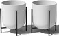 Veradek Mason Series Raised Lima Planter - Round Planter for Patio/Balcony | Plastic-Stone Composite w/Metal Plant Stand | Modern Décor for Plants