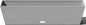Veradek Pure Series Window Box Planter - Long Rectangular Planter for Indoor or Outdoor Windowsill/Balcony | Durable All-Weather Use with Drainage Holes | Modern Decor for Herbs, Small Plants, Flowers