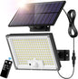 Solar Outdoor Lights, 172LED 3Modes Split Motion Sensor Lights with Remote Control, IP65 Waterproof Solar Flood Lights for Yard, Patio, Garden, Garage (1 Pack)