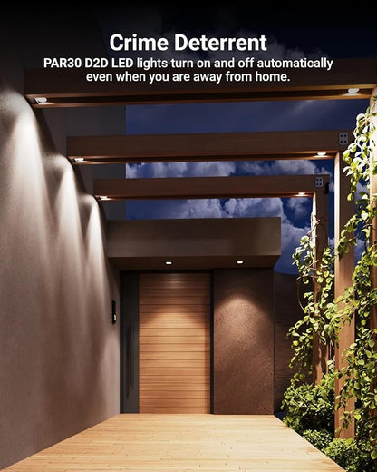 Sunco 12 Pack LED PAR30 Dusk to Dawn Light Bulb for Outside Porch, Patio, Backyard, 11W=75W, 850 LM, 5000K Daylight , Non-Dimmable, Photocell Sensor, UL