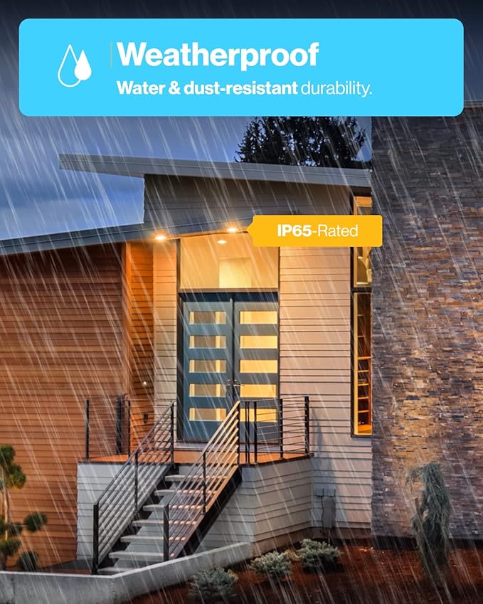 Sunco 48 Pack PAR38 LED Flood Light Outdoor Bulb, Waterproof Bright Dimmable 13W=100W, 5000K Daylight, 1050lm, E26 Base UL Energy Star Listed