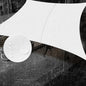 SUNNY GUARD Waterproof Sun Shade Sail 8' x 14' White Rectangle UV Block Sunshade for Backyard Yard Deck Patio Garden Outdoor Activities and Facility(Customized)