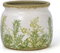 Flower Pot,Vintage Ceramic Pot for Planter with Drainage Holes, 6.29 inch Ice Crack Glazed Indoor Planters Pot for Indoor,Tucan Home Decor,Gardening Gifts (French Country)