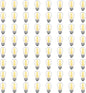 64 Pack S14 LED Bulbs for Outdoor String Lights, Shatterproof Replacement Edison Bulbs for Patio String Lights Outdoor Waterproof, Warm White 2200K, Dimmable, E26 Standard Base