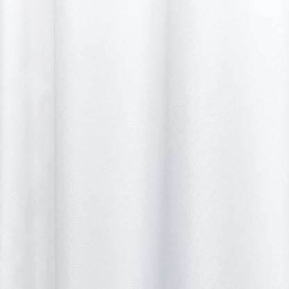 Exclusive Home Cabana Solid Indoor/Outdoor Light Filtering Hook-and-Loop Tab Top Curtain Panel Pair, 54"x144", White
