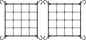VIVOSUN 2 x 2Ft. Elastic Trellis Netting with 4 Hooks for Climbing Plants, Vegetables, Fruits, and Flowers, 2-Pack