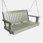 Highwood Lehigh Porch Swing, 4 Feet, Eucalyptus