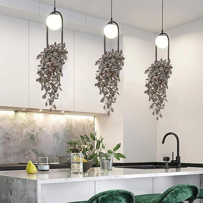 Artificial Greenery Hanging Plants, 5 Pack, 22 Inch Wandering Jew Style