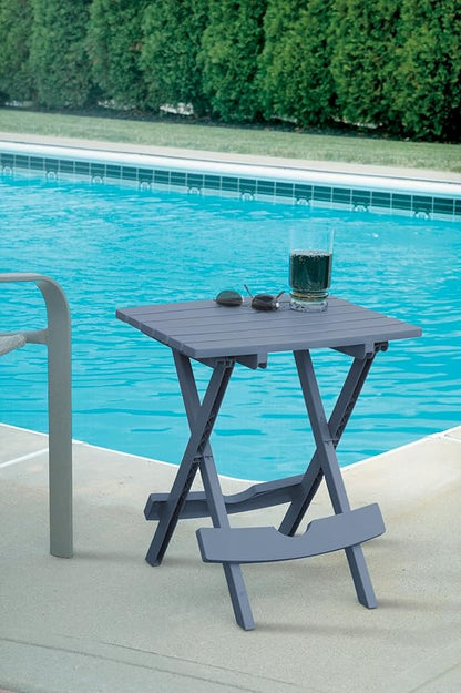 Adams Quik-Fold® Side Table - Bluestone