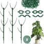5pack Adjustable Plant Support Pole – Stackable Indoor/Outdoor Support Pole with Clamps, Suitable for Supporting Monstera and Climbing Plants, Garden Accessories, Perfect Replacement for Plant Stakes