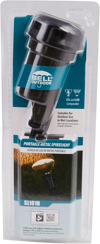 BELL Hubbell SL101B Portable Spike Light Par 38 Bulb Bronze Finish,75-150 Watt,(Pack of 10)