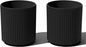 Veradek Demi Series Round Planter for Porch, Patio, Backyard | Durable Plastic-Stone Composite Material | Modern Décor for Tall Plants, Flowers