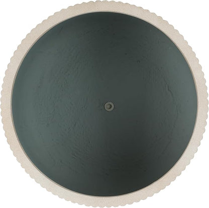 SAFAVIEH Outdoor Collection Lucca Beige Cement Ficonstone Planter Pot