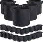 GROWTNT 1 Gallon Grow Bags 24 Pack,1 Gallon Fabric Pots,Garden Bags to Grow Vegetables,Planter Bag for Vegetables,Garden Pots with Two Handles.