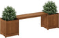 Furinno FG16011 Tioman Hardwood Flower Box, Brown