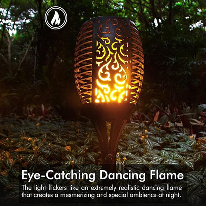 Torch Lights, 43 Inch Solar Plastic with 3 Flame Effects