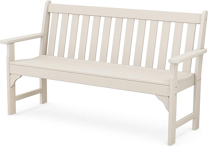 POLYWOOD Vineyard 60-Inch Bench, Sand
