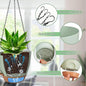 10/9/ Hanging Planter for Indoor Outdoor Plants, 8 Inch