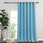 NICETOWN Blackout Room Divider Curtains for Sliding Glass Doors 102 Inches Long 1 Panel, Extra Wide Curtains for Doorway Patio Bedroom Living Room (Teal Blue, 80Wx102L, 1 Panel)