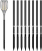 Chunful 8 Kit Solar Light Stakes Replacement Lame Lamp Extension Pole Ground Stake and Joint Connector Kit for Outdoor Garden Backyard(12.2 Inch)
