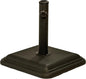 US Weight 26 Pound Umbrella Base - Cast Stone Outdoor Umbrella Stand - for Use with Umbrella Poles 1.3" to 1.8" - Designed to be Used with Patio Table - Bronze