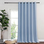 NICETOWN Sliding Door Curtain 108 Inches Long - Blackout Thermal Insulated Grommet Room Divider Privacy Drape for Patio Glass Door, 1 Panel, Vintage Blue, 100 Inch Extra Wide