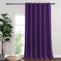 NICETOWN Royal Purple Blackout Curtains for Bedroom 95 Inch Length - Thermal Insulated Room Darkening Privacy Grommet Window Drapes for Boys Room, Set of 1 Panel, 80 x 95 Inch