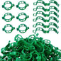 Plant Support Clips, 100 Pcs Tomato Clips, Plastic Trellis Clips, Grape Vine Tomato Vine Vegetables Plants Garden Support Clips to Grow Upright Makes Plants Healthier