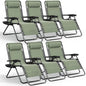 Nestl Zero Gravity Chairs Set of 6 - Sage Green