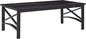Crosley Furniture Kaplan Weather Resistant Metal Outdoor Coffee Table for Patio, Deck, Porch, Oiled Bronze
