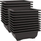 MANCHAP 20 PCS 8.9 Inch Plastic Bonsai Training Pots, Rectangular Bonsai Tree Planter Pot for Garden, Yard, Office, Home Decorative