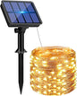 btfarm Solar String Lights for Outside - 80LED 33FT Solar Fairy Lights Outdoor Waterproof 8 Modes, Copper Wire Solar Powered Twinkle Lights for Tree Garden Christmas Wedding Party Decor, Warm White