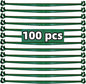 100Pcs Stake Arms for Tomato Cage, 11.8 inch Tomato Stake Connectors, Expandable Support Trellis Connectors for 11mm Stakes for Garden Climbing Plants Vegetables