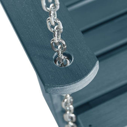 highwood AD-PORL2-NBE Lehigh Porch Swing, 4 Feet, Nantucket Blue