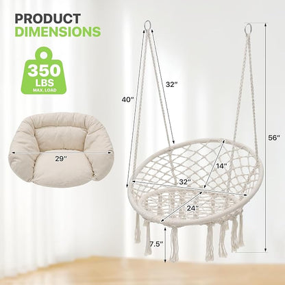 Magshion Hanging Hammock Chair - Image 2
