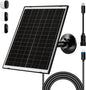 Zivif Solar Panel Charger for Arlo Essential 2K (2nd Gen), Essential XL & Spotlight Cameras – USB-C & Micro USB, IP66 Waterproof, 360° Adjustable Mount, 7.2ft Cable