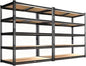 Garage Storage Shelves, 72''H Shelving Units and Storage, 2400 LBS Heavy Duty Shelving, Metal Garage Shelves for for Basement, Warehouse, Pantry, Closet, Kitchen