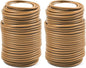 Decoroca Soft Plant Ties for Support - 65.6' Reusable Waterproof Plant Wire, Garden Twist, Office Organization and Decoration Binding（2pcs/Brown）