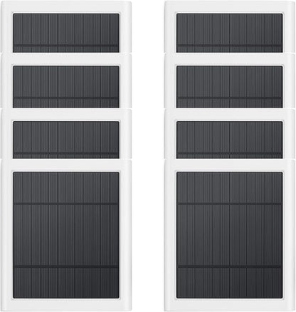Solar Panel Outdoor for Ring (white-8pack)