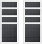 Solar Panel Outdoor for Ring (white-8pack)