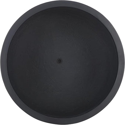 SAFAVIEH Outdoor Collection Nardo Black Cement Ficonstone Planter Pot