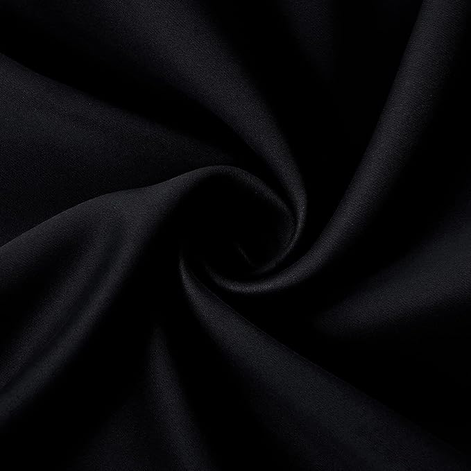 Waterproof Outdoor Curtain W105 x L108 - Grommet Top Sunlight Blocking Window Treatment Drapes Blackout Curtains for Home Bedroom Living Room Outdoor Patio Porch Pergola Cabana Gazebo, 2 Panels