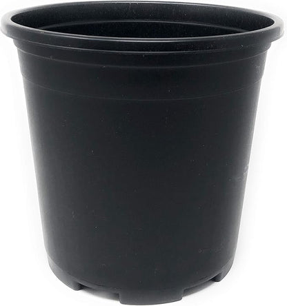 Wholesale Nursery Pot in Bulk 30-Pack 2 Gallon 9 Inch Plastic Planters for Outdoor Indoor Plants Gardening Flower Pots with Drainage Holes Color Black