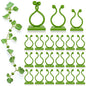 Plant Wall Clips for Climbing Plants 110 Pcs - Pothos Plant Climber Support, Large, Medium, Small Sizes Wall Clips for Support, Strong Self-Adhesive, For Indoor Plants, Cable Management & Plant Holder