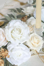 Artificial Greenery Eucalyptus Garland, 6 Ft Cream White Faux Silk Vine