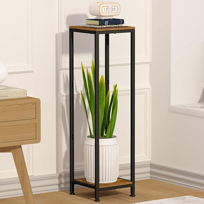 Plant Stand Indoor, 41'' Extra Tall Wood Plant Stands Heavy Duty Pedestal Stand for Indoor Outdoor, Modern Corner Flower Stand for Patio, Living Room, Balcony